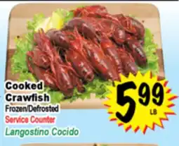 Superior Grocers Cooked Crawfish offer