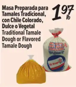 El Super Fresh Traditional Tamale Dough or Flavored Tamale Dough offer