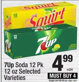 Super King Markets 7Up Soda offer