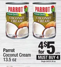Super King Markets Parrot Coconut Cream offer