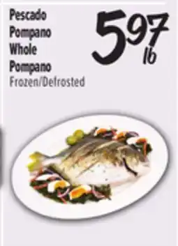El Super Whole Pompano offer