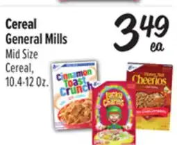 El Super General Mills Mid Size Cereal offer