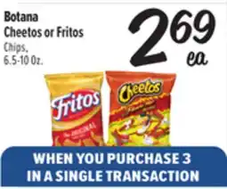 El Super Cheetos or Fritos Chips offer