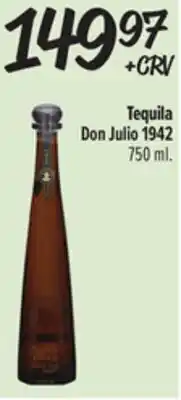 El Super Tequila Don Julio 1942 offer