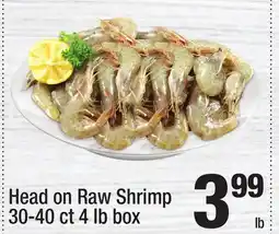 Super King Markets Head on Raw Shrimp offer