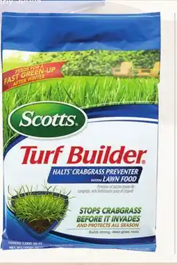 Ace Hardware Scotts Turf Builder Halts Crabgrass Preventer with Lawn Food offer
