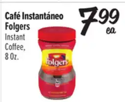 El Super Folgers Instant Coffee offer
