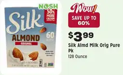 Grocery Outlet Almd Milk Orig Pure Pk offer