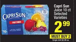Super King Markets Capri Sun Juice offer