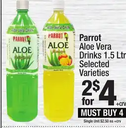 Super King Markets Parrot Aloe Vera Drinks offer
