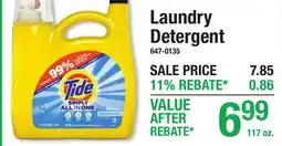Menards Laundry Detergent offer