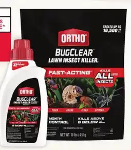 Ace Hardware Ortho BugClear Lawn Insect Killer 32 Oz. Concentrate or 10 Lb. Granules offer