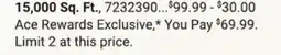 Ace Hardware Scotts Turf Builder Halts Crabgrass Preventer with Lawn Food 15, 000 Sq. Ft offer
