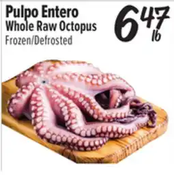 El Super Whole Raw Octopus offer