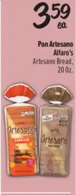 El Super Pan Artesano Alfaro's offer