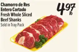 El Super Fresh Whole Sliced Beef Shanks offer