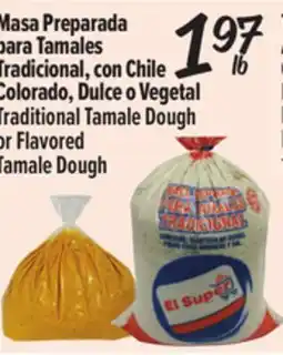 El Super Traditional Tamale Dough or Flavored Tamale Dough offer