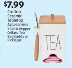 Aldi Crofton Ceramic Tabletop Accessories offer