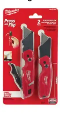 Ace Hardware Milwaukee Hand Tools & Accessories 2 Pc. FASTBACK Folding Utility Knife Set offer
