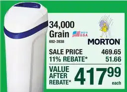 Menards Grain offer