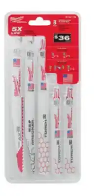Ace Hardware Milwaukee Hand Tools & Accessories SAWZALL 8 Pc. Blade Set offer