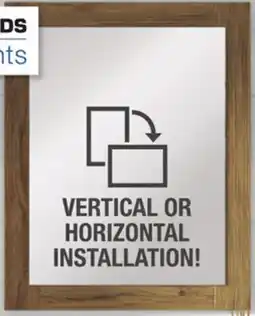 Menards Haverhill Framed Mirror • 24 x 30 offer