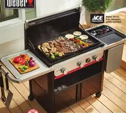 Ace Hardware Weber Slate 30 Rust-Resistant Griddle with Digital Thermometer offer