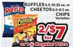 Torres Supermercado RUFFLES 5.5-10.25 oz. or CHEETOS 6.5-8.5 oz offer