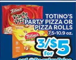 Torres Supermercado TOTINO'S PARTY PIZZA OR PIZZA ROLLS offer