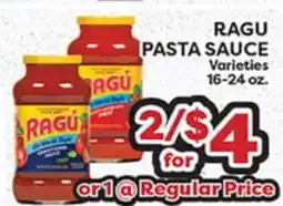 Torres Supermercado RAGU PASTA SAUCE offer