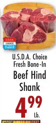 Garden Fresh Market Gov't Insp. Fresh Bone-In Pork Butt offer