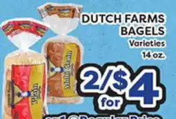 Torres Supermercado DUTCH FARMS BAGELS offer