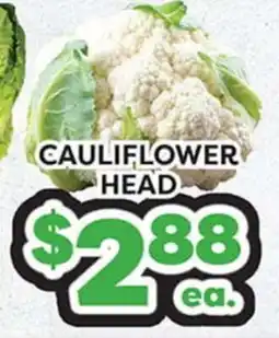Torres Supermercado CAULIFLOWER HEAD offer