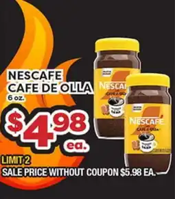 Torres Supermercado NESCAFÉ CAFE DE OLLA offer