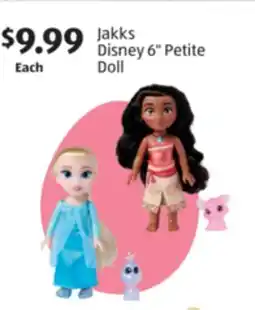 Aldi Jakks Disney 6 Petite Doll offer