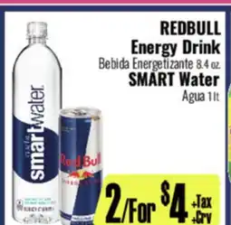 R Ranch Markets REDBULL Energy Drink, SMART Water offer
