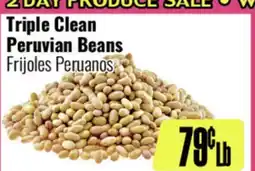 R Ranch Markets Triple Clean Peruvian Beans offer