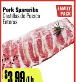 R Ranch Markets Pork Spareribs offer