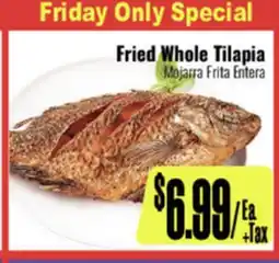 R Ranch Markets Fried Whole Tilapia offer