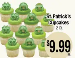 Big Saver Foods St. Patrick's Cupcakes offer