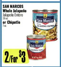 R Ranch Markets SAN MARCOS Whole Jalapeño or Chipotle offer