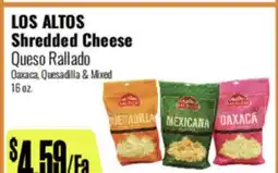 R Ranch Markets LOS ALTOS Shredded Cheese offer