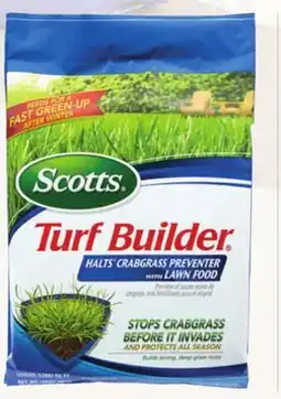 Ace Hardware Scotts Turf Builder Halts Crabgrass Preventer with Lawn Food offer