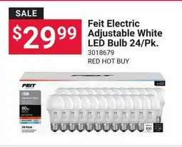 Ace Hardware Feit Electric Adjustable White LED Bulb 24/Pk offer