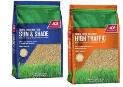 Ace Hardware Ace Sun & Shade or High Traffic Lawn Seed Mix, 3 Lb offer