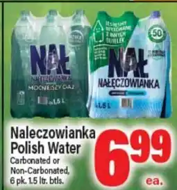 Angelo Caputo's Fresh Market Naleczowianka Polish Water offer