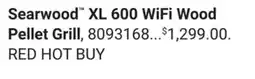 Ace Hardware Searwood XL 600 WiFi Wood Pellet Grill offer