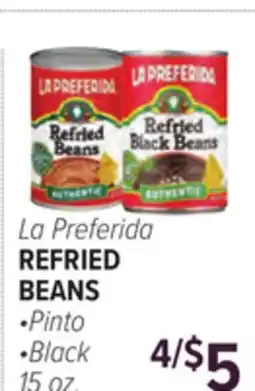 Cermak Fresh Market La Preferida REFRYED BEANS offer