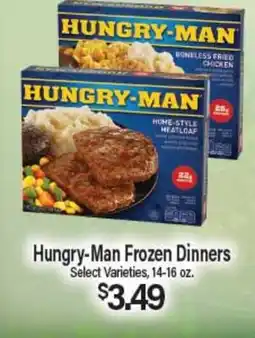 Angelo Caputo's Fresh Market Hungry-Man Frozen Dinners offer