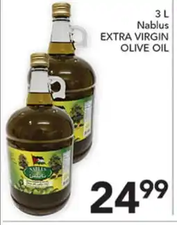 Pete's Fresh Market 3 L Nablus EXTRA VIRGIN OLIVE OIL offer